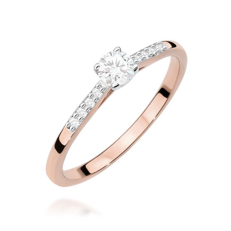 Inel Aur 14K cu Diamante de Laborator 0.32 ct, imaginea 5 din 12