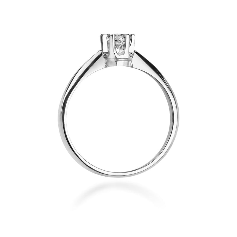 Inel Aur 9K cu Diamant Natural 0.23 ct, imaginea 7 din 8