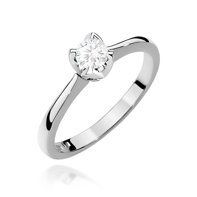 Inel Aur 9K cu Diamant Natural 0.30 ct, imaginea 5 din 8