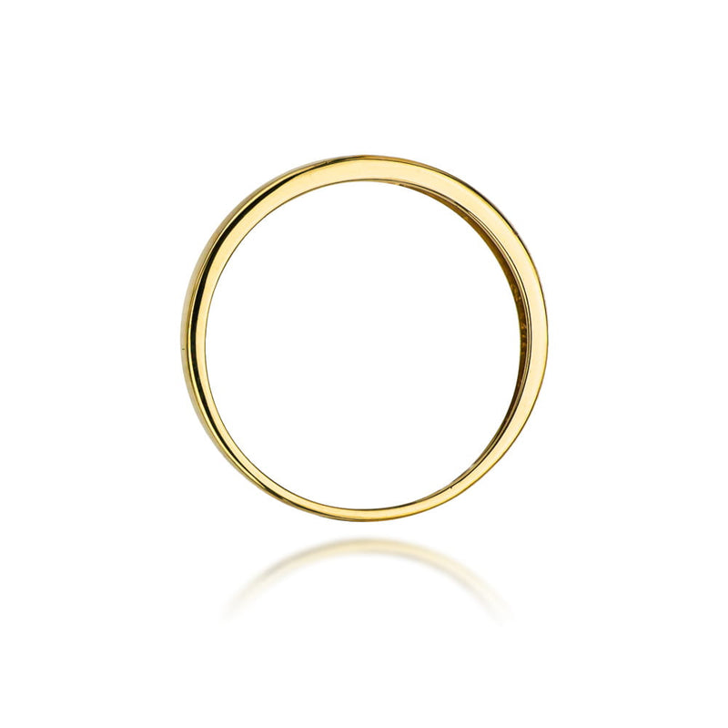 Inel Aur 9K cu Diamante Naturale 0.03 ct, imaginea 3 din 8