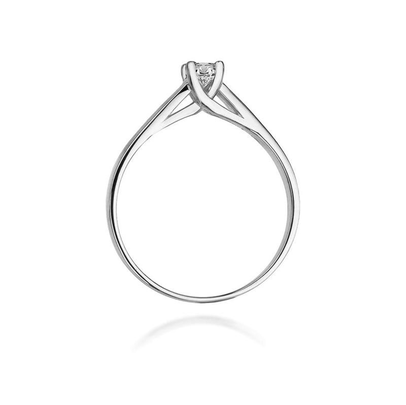 Inel Aur 9K cu Diamant Natural 0.10 ct, imaginea 7 din 8