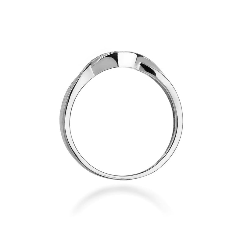 Inel Aur 9K cu Diamante Naturale 0.10 ct, imaginea 7 din 8