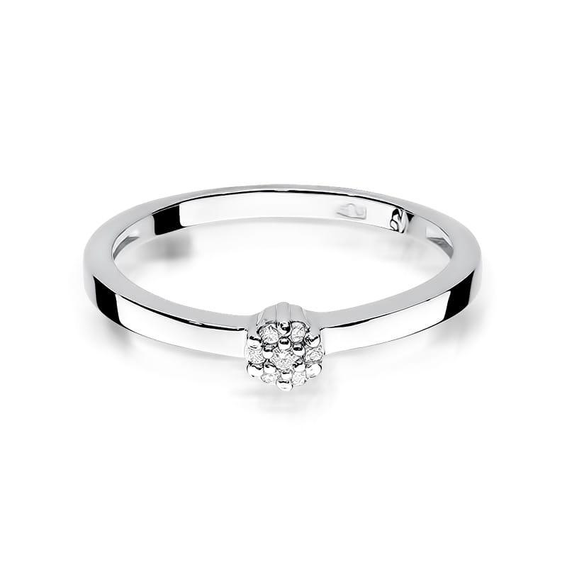 Inel Aur 9K cu Diamante Naturale 0.04 ct, imaginea 6 din 8