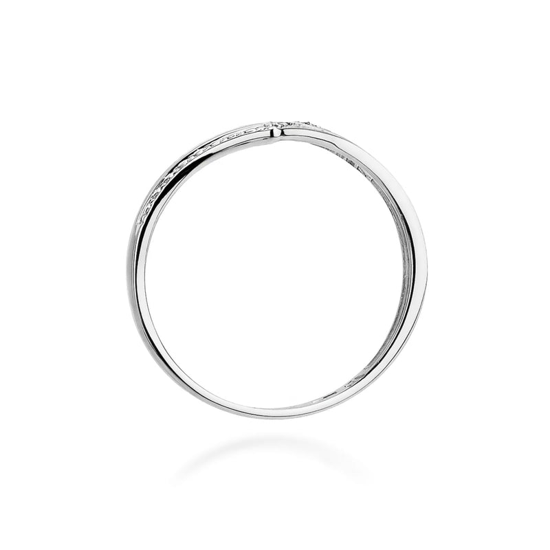 Inel Aur 9K cu Diamante Naturale 0.03 ct, imaginea 7 din 8