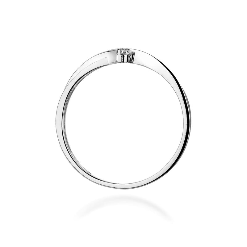 Inel Aur 9K cu Diamant Natural 0.04 ct, imaginea 7 din 8