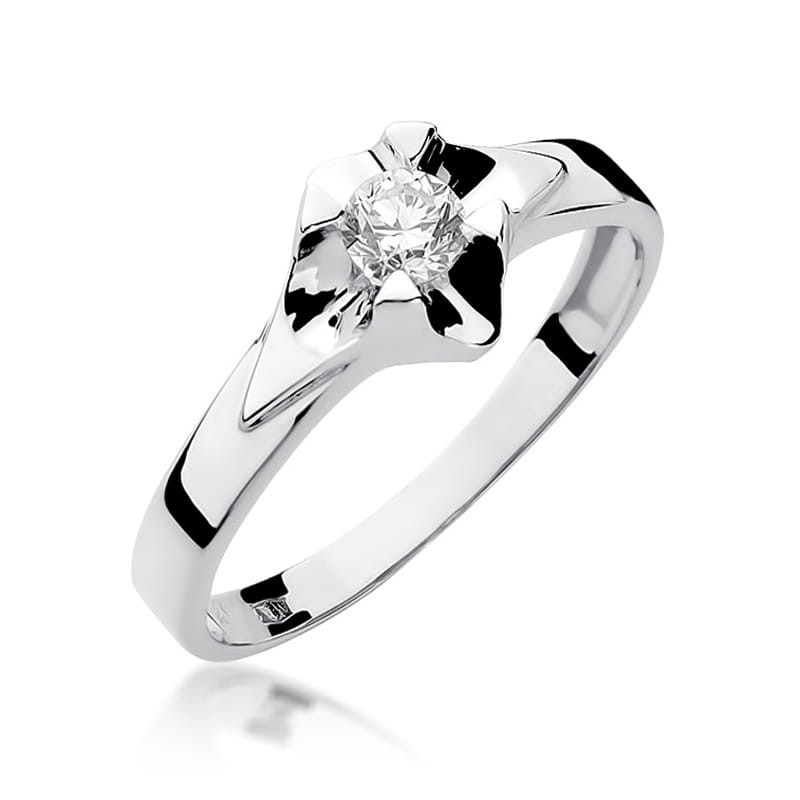 Inel Aur 9K cu Diamant Natural 0.30 ct, imaginea 5 din 8