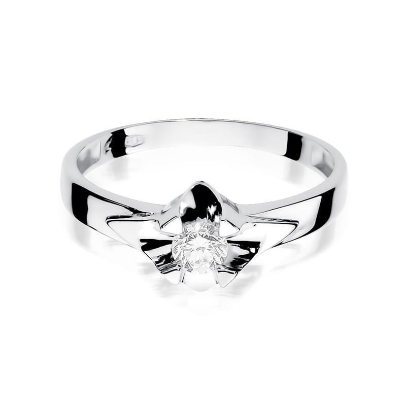 Inel Aur 9K cu Diamant Natural 0.30 ct, imaginea 6 din 8