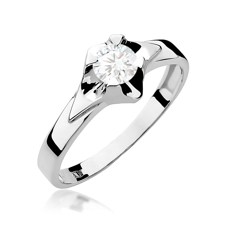 Inel Aur 9K cu Diamant Natural 0.50 ct, imaginea 5 din 8