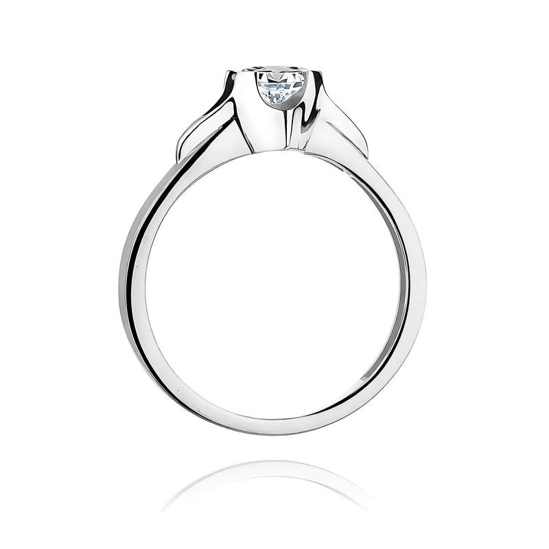 Inel Aur 9K cu Diamant Natural 0.50 ct, imaginea 7 din 8