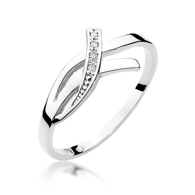 Inel Aur 9K cu Diamante Naturale 0.02 ct, imaginea 5 din 8