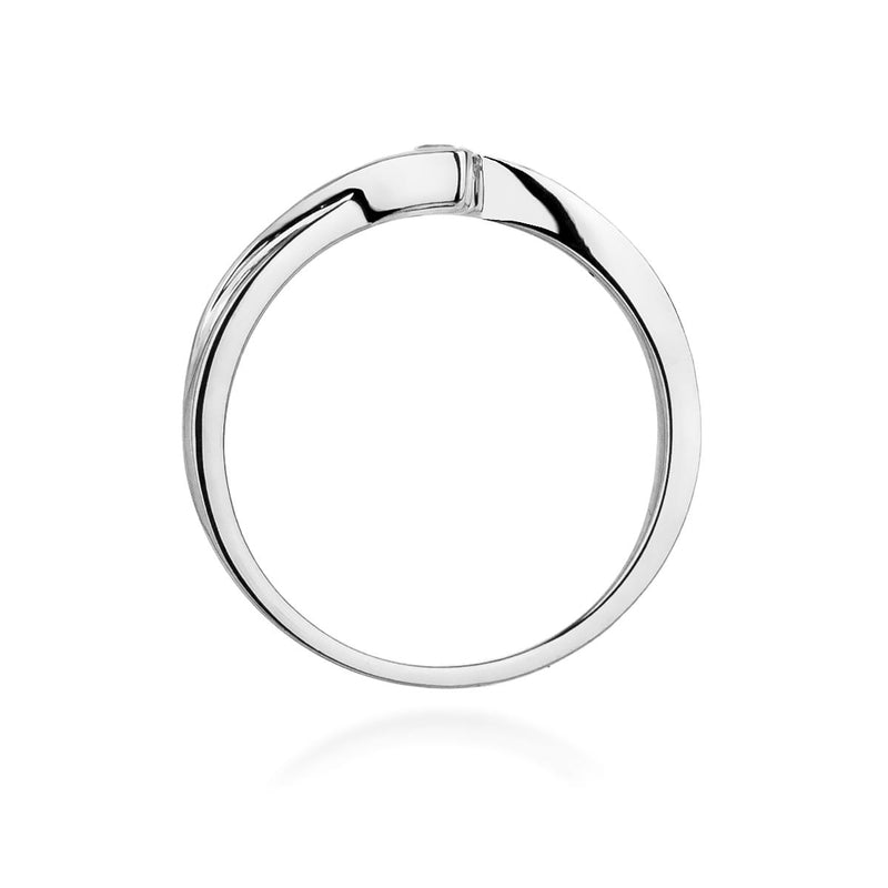 Inel Aur 9K cu Diamant Natural 0.10 ct, imaginea 7 din 8