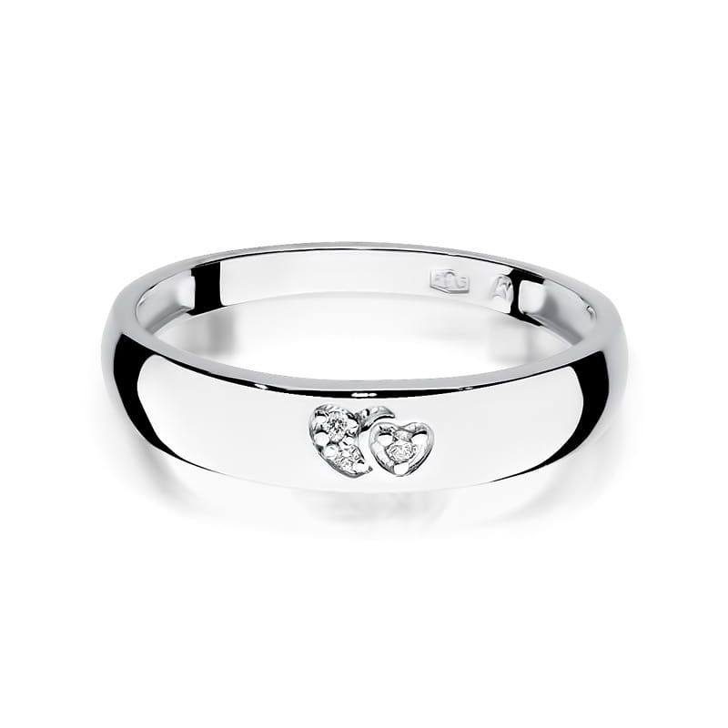 Inel Aur 9K cu Diamante Naturale 0.02 ct, imaginea 6 din 8