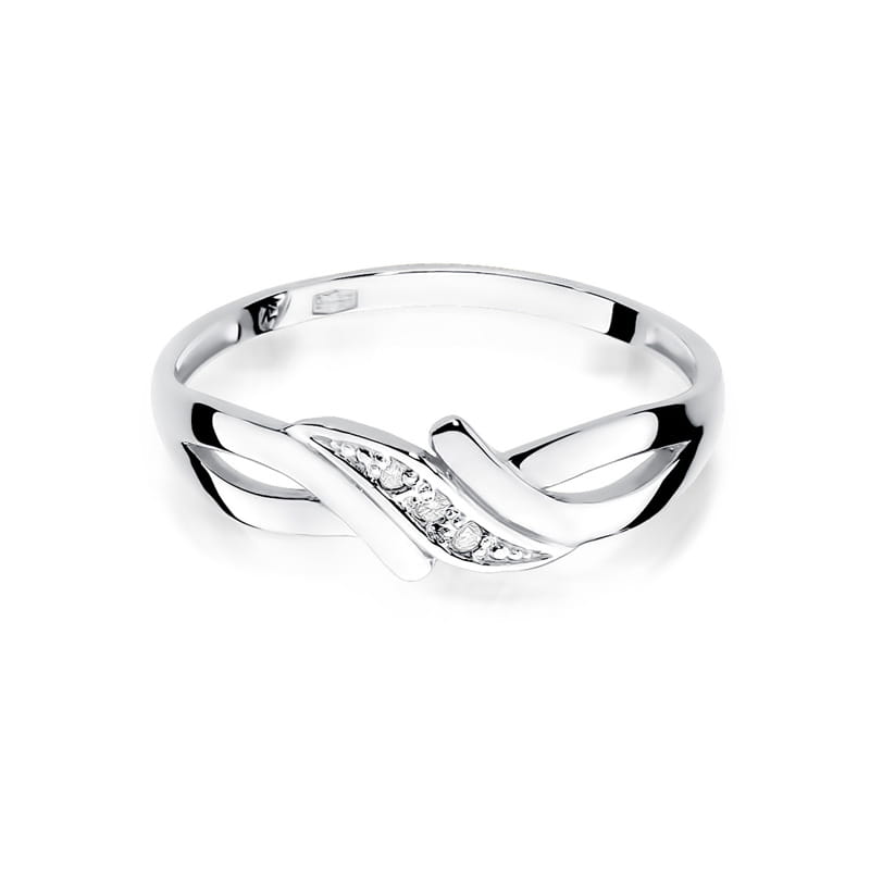 Inel Aur 9K cu Diamante Naturale 0.02 ct, imaginea 6 din 8