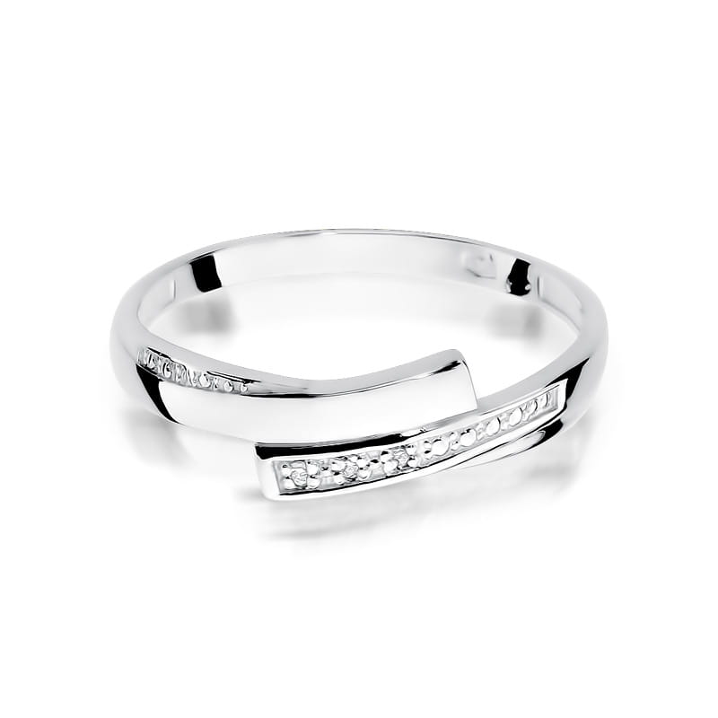 Inel Aur 9K cu Diamante Naturale 0.02 ct, imaginea 6 din 8
