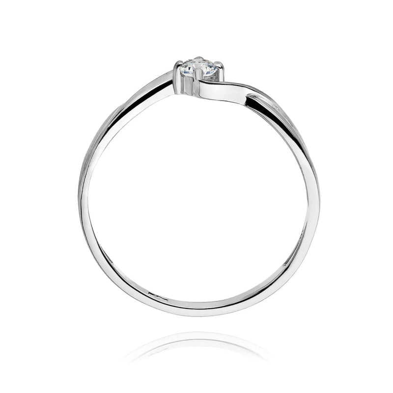 Inel Aur 9K cu Diamant Natural 0.08 ct, imaginea 7 din 7