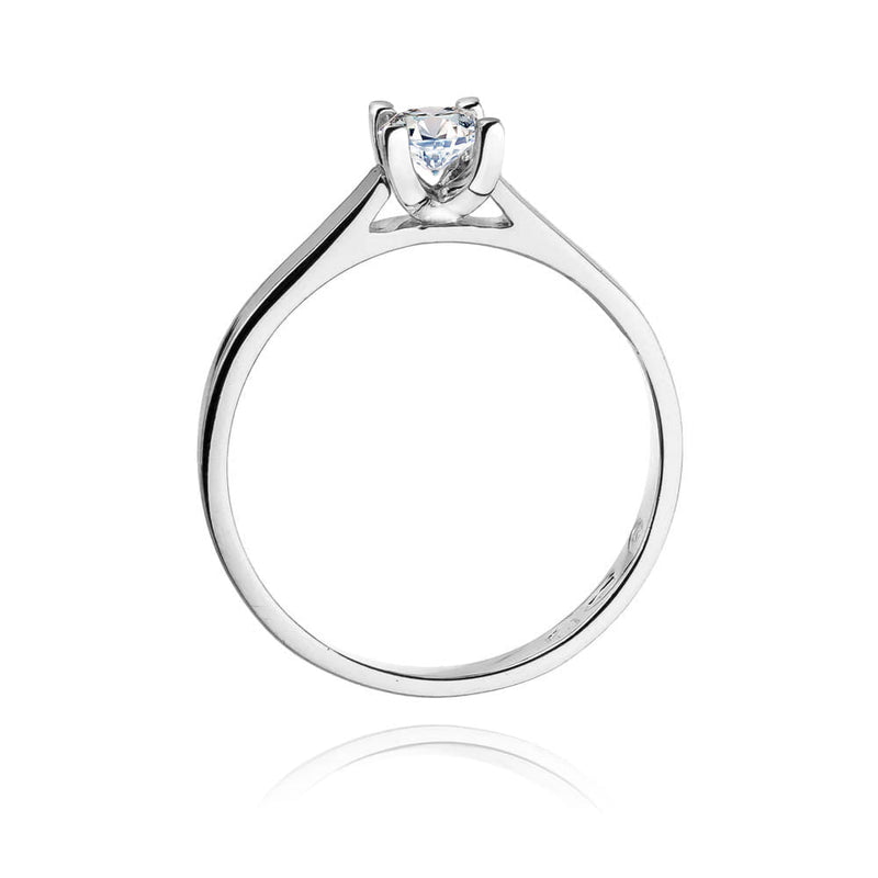 Inel Aur 9K cu Diamant Natural 0.20 ct, imaginea 7 din 8