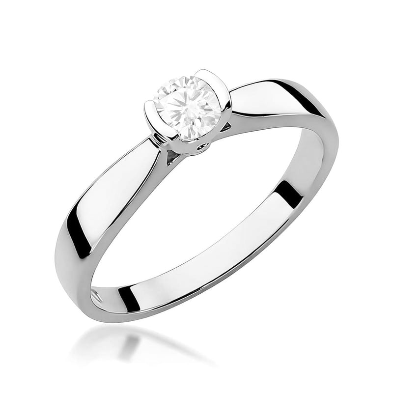 Inel Aur 9K cu Diamant Natural 0.30 ct, imaginea 5 din 8