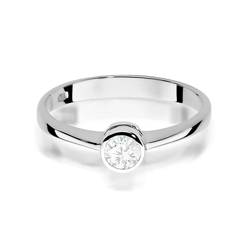 Inel Aur 9K cu Diamant Natural 0.30 ct, imaginea 6 din 8