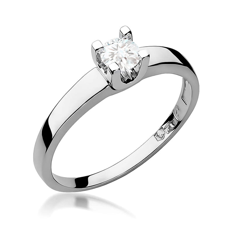 Inel Aur 9K cu Diamant Natural 0.25 ct, imaginea 5 din 8