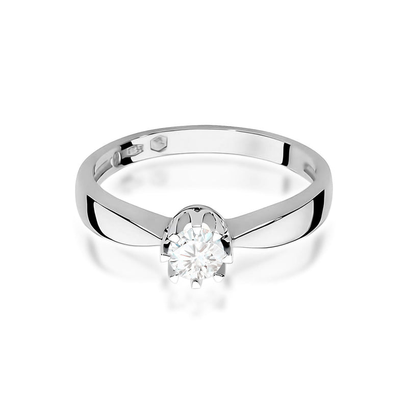 Inel Aur 9K cu Diamant Natural 0.25 ct, imaginea 4 din 5