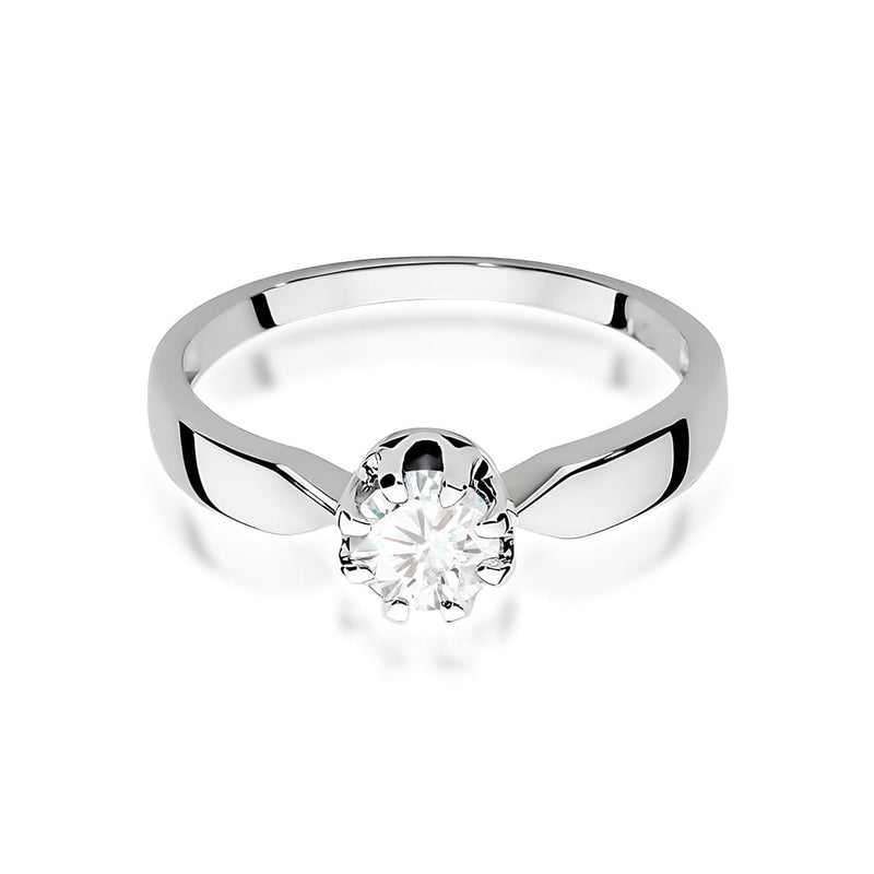 Inel Aur 9K cu Diamant Natural 0.50 ct, imaginea 5 din 6