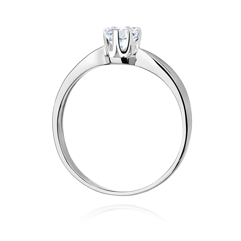 Inel Aur 9K cu Diamant Natural 0.50 ct, imaginea 6 din 6