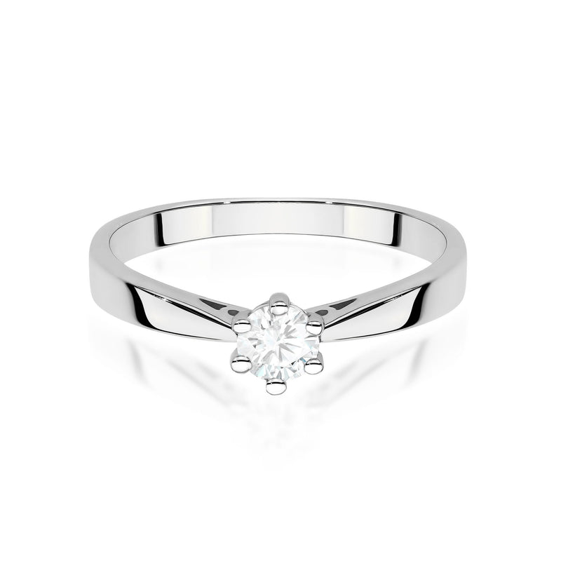 Inel Aur 9K cu Diamant Natural 0.30 ct, imaginea 6 din 7