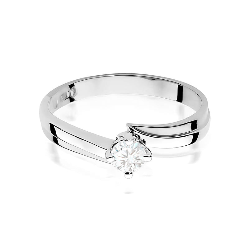 Inel Aur 9K cu Diamant Natural 0.25 ct, imaginea 6 din 8