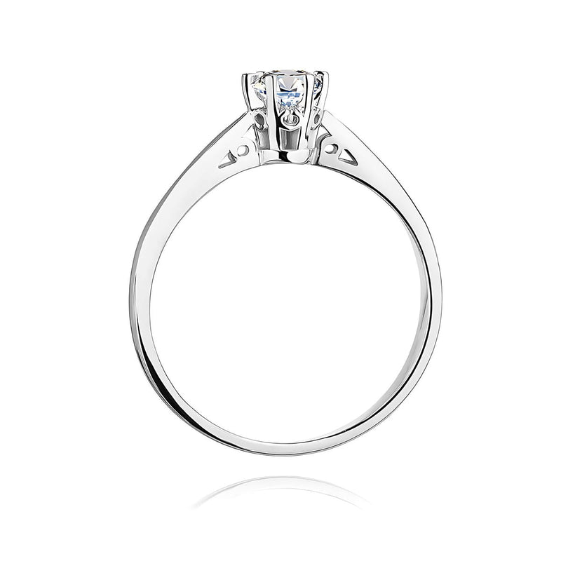 Inel Aur 9K cu Diamant Natural 0.25 ct, imaginea 7 din 8