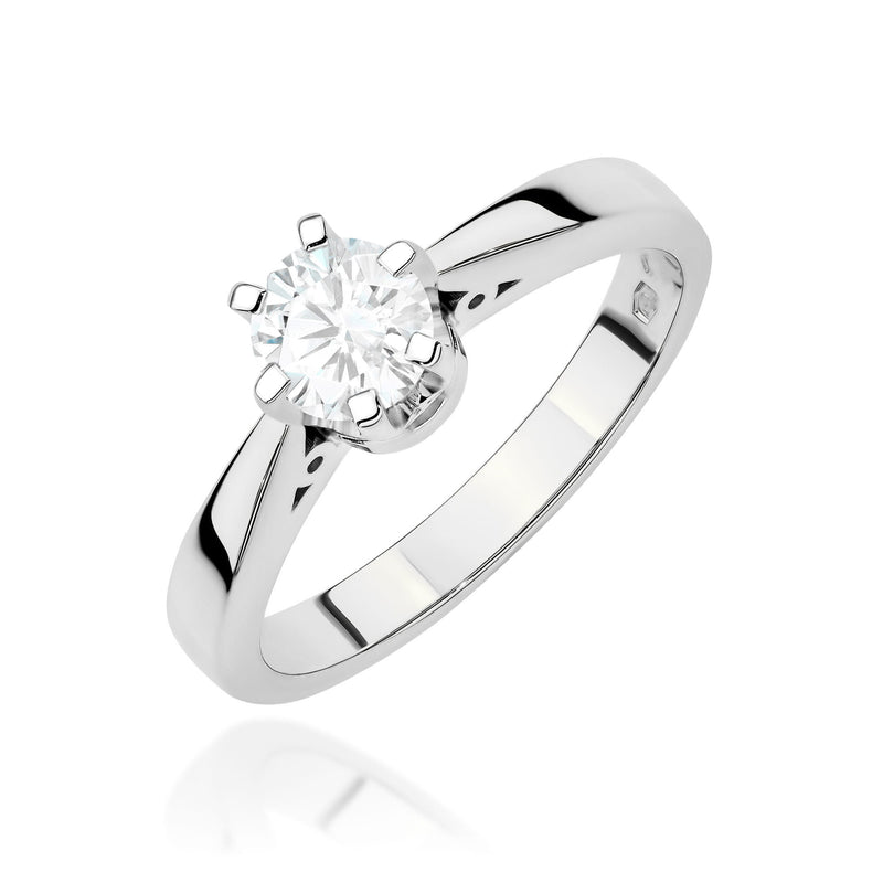 Inel Aur 9K cu Diamant Natural 1.00 ct, imaginea 6 din 9