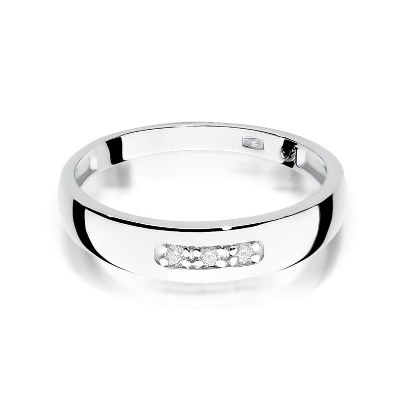Inel Aur 9K cu Diamante Naturale 0.04 ct, imaginea 6 din 8