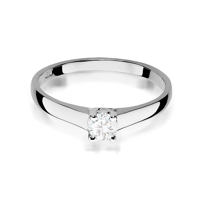 Inel Aur 9K cu Diamant Natural 0.20 ct, imaginea 10 din 12