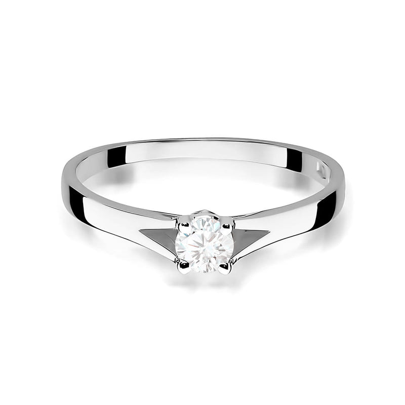 Inel Aur 9K cu Diamant Natural 0.20 ct, imaginea 6 din 8