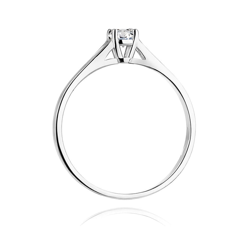Inel Aur 9K cu Diamant Natural 0.20 ct, imaginea 7 din 8