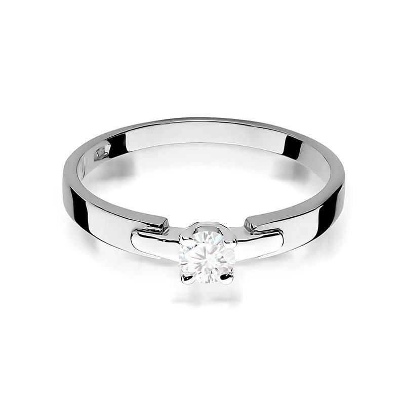 Inel Aur 9K cu Diamant Natural 0.20 ct, imaginea 6 din 8