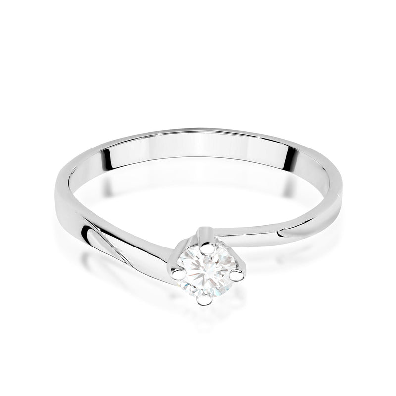 Inel Aur 9K cu Diamant Natural 0.20 ct, imaginea 6 din 8