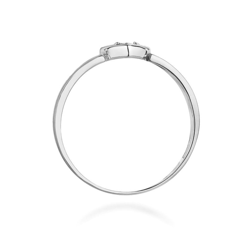 Inel Aur 9K cu Diamant Natural 0.04 ct, imaginea 7 din 8