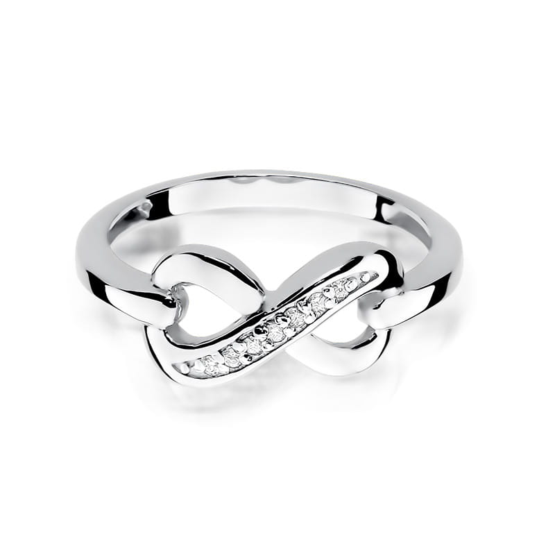 Inel Aur 9K cu Diamante Naturale 0.04 ct, imaginea 6 din 8