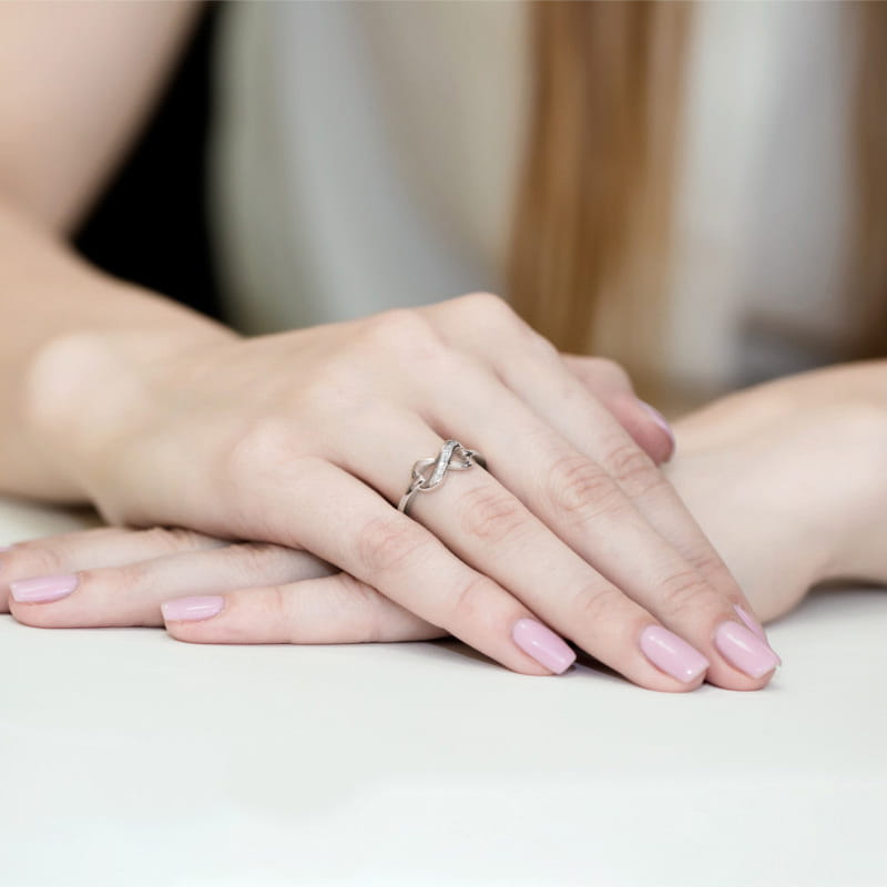 Inel Aur 9K cu Diamante Naturale 0.04 ct, imaginea 8 din 8
