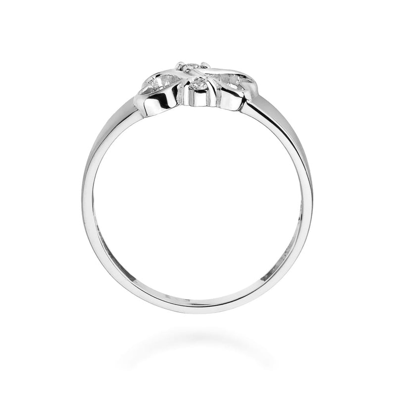 Inel Aur 9K cu Diamante Naturale 0.04 ct, imaginea 7 din 8