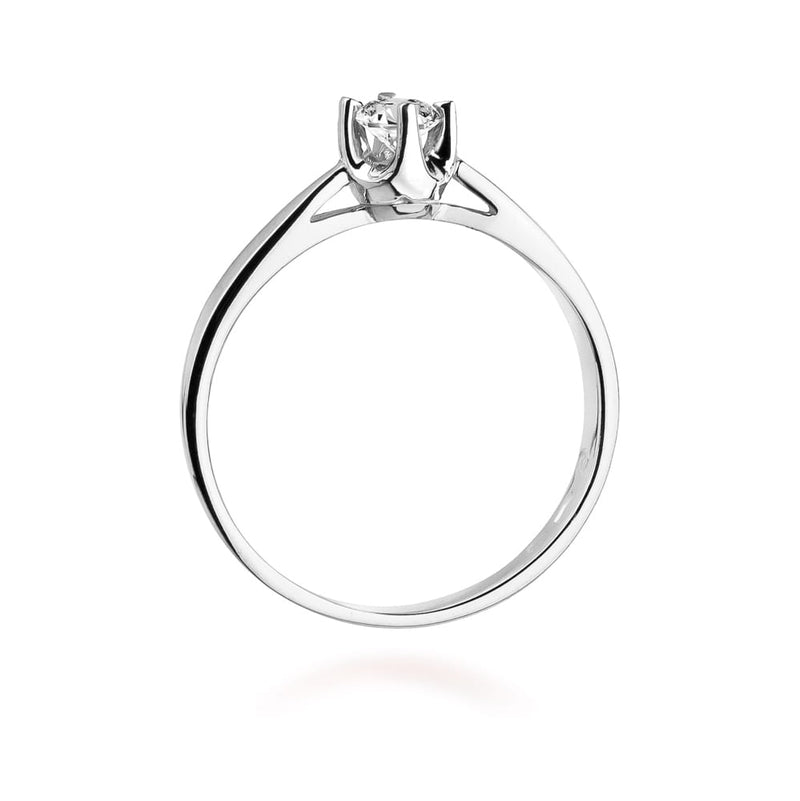 Inel Aur 9K cu Diamant Natural 0.20 ct, imaginea 11 din 12