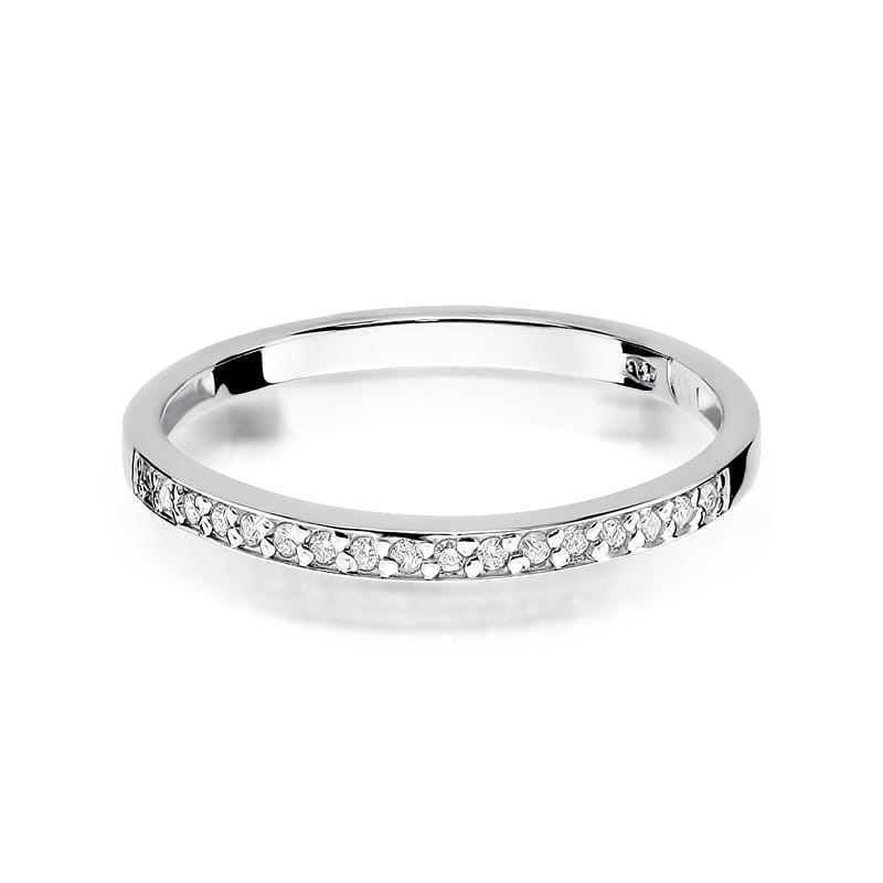 Inel Aur 9K cu Diamante Naturale 0.09 ct, imaginea 6 din 8