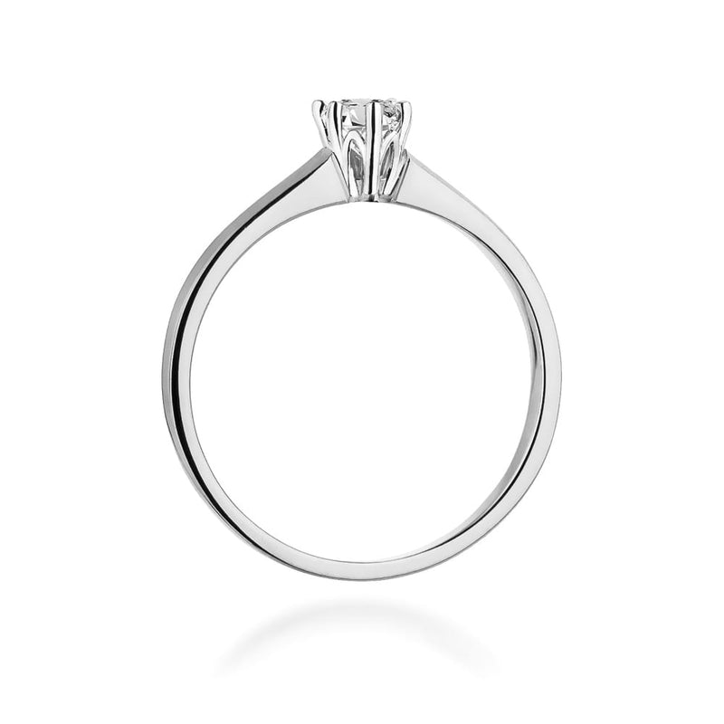 Inel Aur 9K cu Diamant Natural 0.20 ct, imaginea 7 din 8