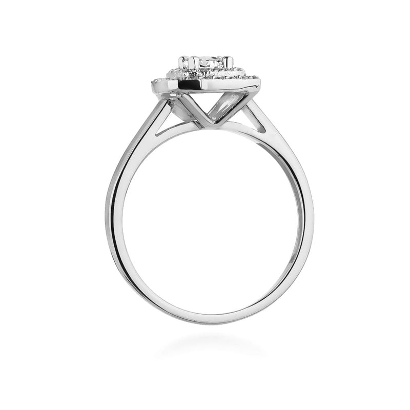 Inel Aur 9K cu Diamante Naturale 0.50 ct, imaginea 7 din 8