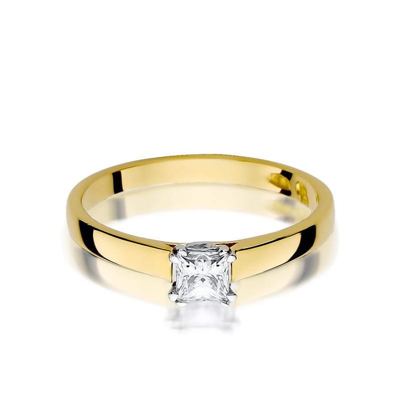 Inel Aur 9K cu Diamant Natural 0.30 ct, imaginea 2 din 8