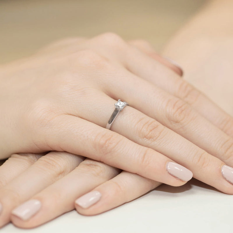 Inel Aur 9K cu Diamant Natural 0.30 ct, imaginea 8 din 8
