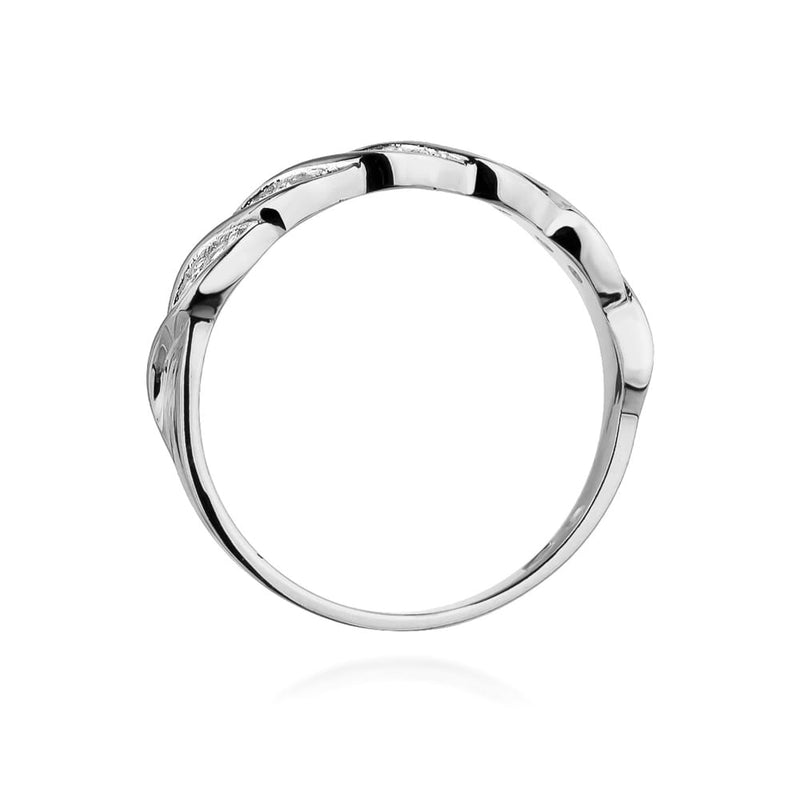 Inel Aur 9K cu Diamante Naturale 0.20 ct, imaginea 7 din 8