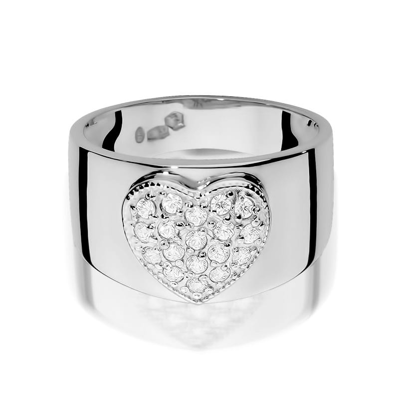 Inel Aur 9K cu Diamante Naturale 0.26 ct, imaginea 6 din 8