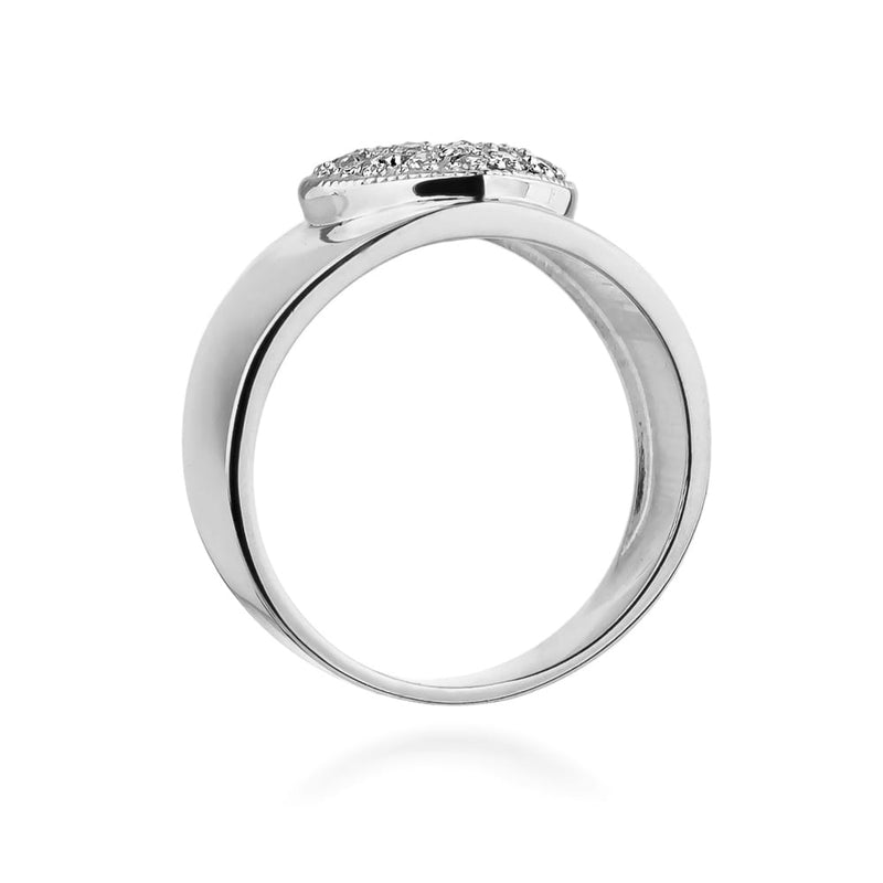 Inel Aur 9K cu Diamante Naturale 0.26 ct, imaginea 7 din 8