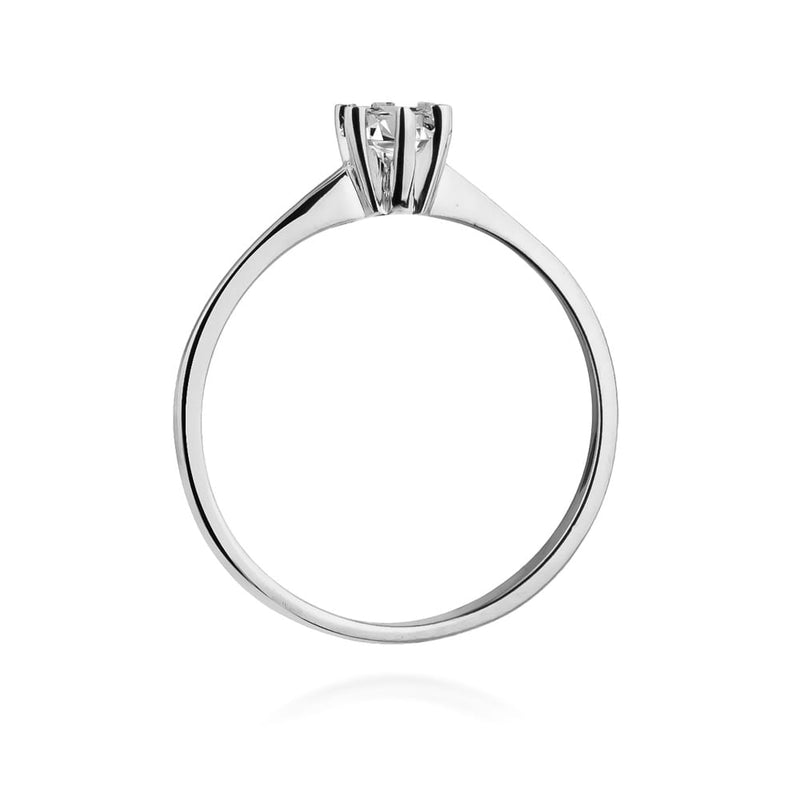 Inel Aur 9K cu Diamant Natural 0.23 ct, imaginea 7 din 8